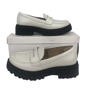 A New Day Women's Shoes Paris Flats Size 7 Beige Loafers Lug Soles Memory Foam